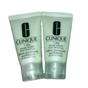(2) Clinique 7 Day Scrub Cream